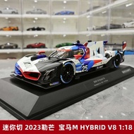 Mini Cut 2023 Le Man BMW BMW M HYBRID V8 Car Model 1: 18
