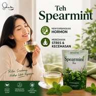 SEHATIN Spearmint Tea - Spearmint Tea for Acne, Hormones, PCOS, Promil, Balanced, Hormonal