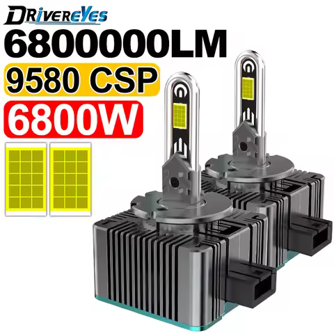 D Series D3S Led Headlight 6800W 30pc CSP Canbus ;1:1 HID D1S D2S D4S D5S D8S D1R D2R D3R D4R 680000