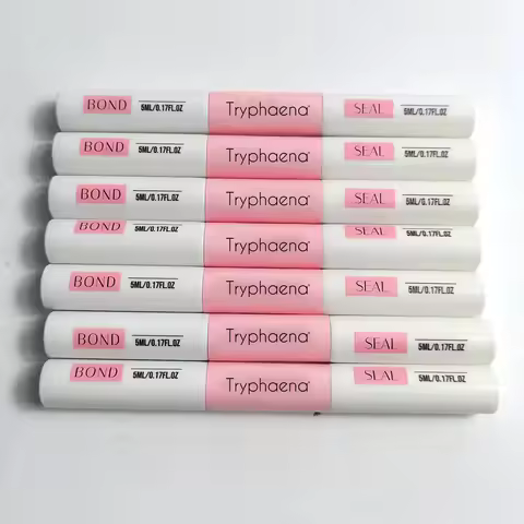 Custom Logo Cluster Lash Extension Glue Latex Free False Eyelashes Glue Waterproof Bond and Seal Las