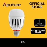 Aputure Accent B7c RGBWW LED color-mixing Smart Bulb, 7W, 2,000K-10,000K, built-in battery