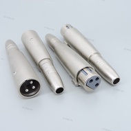 Metal microphone 6.35mm 6.5mm Mono Female Jack connector to 3 Pin XLR Male female Plug to 1/4 Inch A