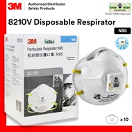 3M 8210 8110S (Small Size) 8210V (Valve) N95 Particulate Disposable Respirator Haze mask Dust Mask