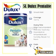 5L Dulux Paint Pentalite Interior Matt Finish Cat ICI