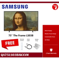 [ Delivered by Seller ] SAMSUNG 75" inch LS03B The Frame 4K Smart TV (2022) QA75LS03BAKXXM QA75LS03BAK