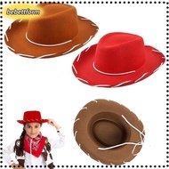BEBETTKISS Cowgirl Hat, Adjustable Performance Cowboy Hat, Funny Prop Dress-up Cowboy Accessory Cosp