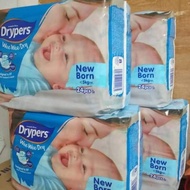 Drypers wee wee dry NEWBORN 96keping