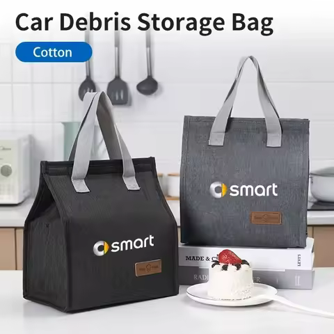 Portable Bento Bag Insulated Bag For Smart Fortwo 451 450 453 EQ Forfour Coupe Cabrio Crossblade ROA