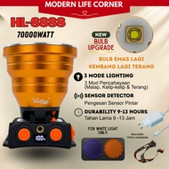 Lampu Kepala LED Thailand/Headlight/70000W/15000W/10000W HL-8888, HL-916 & HL-9999Y/W/Rechargeable/C