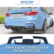 BMW F30 M3 VOSTEINER REAR DIFFUSER (ONLY SUITABLE FOR M3 CHINA VERSION ANN BUMPER) MATERIAL PUR/FRP 