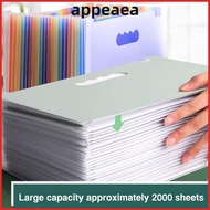 APPEAEA Test Paper Storage Folder, Stand-up Retractable Accordion Bag File Storage Box,  Portable Mu