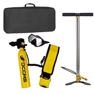 Diving Oxygen Cylinder Mini Portable Scuba Diving Respirator Outdoor Diving Equipment 360 * 60MM