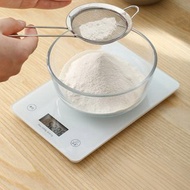 日本霜山 鋼化玻璃料理電子秤/食物秤(4號電池款)