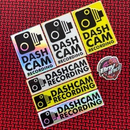 STICKER STICKER DASHCAM RECORDING CUTTING STICKER KERETA CAR STICKER