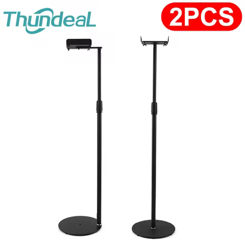 2Pcs Speaker Stand for Samsung Q30B 9500S Q900A JBL Speaker Sound Bar 75-140cm Adjustable Speaker Fl