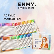 ENMY Acrylic Marker Pen Acrylic Paint Drawing Colouring Painting Art Multi Surface Use