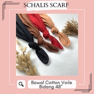 BAWAL COTTON VOILE BIDANG 48 | BAWAL COTTON | BAWAL PLAIN | TUDUNG BAWAL | BAWAL VOILE