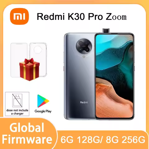 Global firmware Xiaomi Redmi K30 Pro Zoom 5G celular Smartphone 8G 256G full netcom used phone no ch