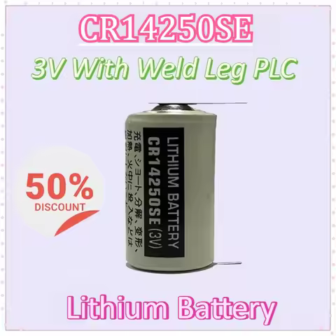 New CR14250SE for FDK 3V with Weld Leg PLC Lithium Battery Accessories Industrial Control atteries