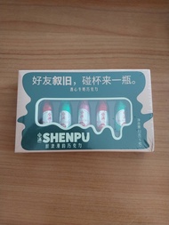 พร้อมส่ง ช็อกโกแลตนำเข้า เหล้า ไวน์ขวดเล็ก ช็อคโกแลตเหล้า/รัม 1แพค 4ชิ้น มีให้เลือก2รสชาติ
