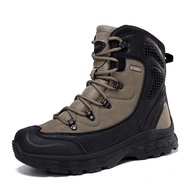 Outdoor large-size military boots, desert boots, hiking boots, climbing boots, combat boots