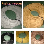 jeruji rotan sintetis bentuk bulat ukuran 7mm/8mm untuk kerajinan sangkar burung