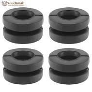 TOUCHMALL 4Pcs Car Air Filter Box Housing Mounting Rubber Grommet Buffer Pads 1623159380 9814411880 