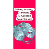 1⁄4in sink hose.per meter 1,2,3,4,5m