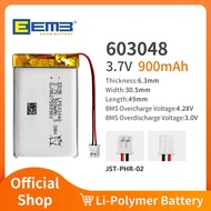 EEMB 603048/603436/603448/603449/603466/603560 3.7V rechargeable lithium polymer battery custom plug