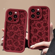 Luxury Fortune Fa Cai Character Got Rich Phone Case For OPPO Reno 12 Pro 11F 12F 10 5G 8 11 10 Pro P