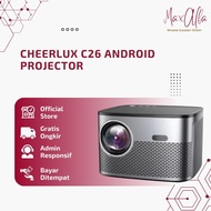 Proyektor CHEERLUX C26 ANDROID Projector 280 ANSI Auto Focus Digital