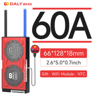 [SUORA] Daly BMS สมาร์ท WIFI 16S 48V Lifepo4 BMS 8S 24V 4S 12V 30A 60A 80A 100A 150A 250A เก็บพลังงา