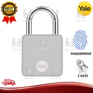 (SILVER) YALE YDPM_S DIGITAL PADLOCK WITH BIOMETRIC FINGERPRINT ACCESS