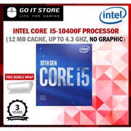 Intel Core Processor 10th Gen / 11th Gen / 12th Gen CPU ( I5-10400 / I5-11400 / 15-12400 ....)