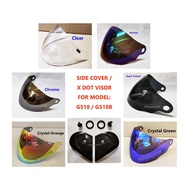 Xdot G518 G518B Side Cover / G518 VISOR