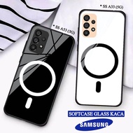 Softcase Glass Kaca SAMSUNG A33 & SAMSUNG A53 (5G) - Case Handphone SAMSUNG A33 & SAMSUNG A53 (5G) [