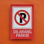 A3 No Parking Stickers - Parking Stickers - No Parking Sign Stickers - Vinyl Stickers