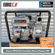 Eurox PPU5000 2" Gasoline Water Pump 7HP