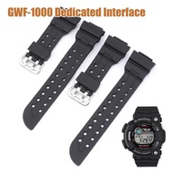 HITAM Watch Strap FOR CASIO G-SHOCK FROGMAN GWF-1000 Black