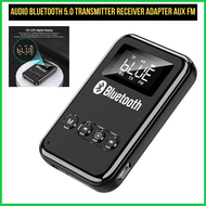 COD TKXEC Audio Bluetooth 5.0 Transmitter Receiver Adapter AUX FM - Audio Bluetooth Mini Speaker Bass Mobil 5.0 USB Receiver Adapter