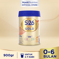 S-26 Promil GOLD Tahap 1 Susu Pertumbuhan Anak Usia 0-6 Bulan, Kaleng 900gr