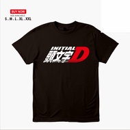 Anime T-shirt Initial D Logo Anime T-shirt