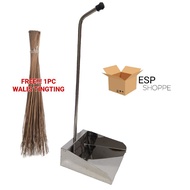 PURE STAINLESS DUSTPAN / PANDAKOT FREE WALIS TINGTING (Durable and Heavy duty)