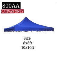 800d 8x8 10x10 Canvas only market canopy / kanvas kanopi / kain kanopi khemah pasar