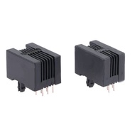【NEW】 10PCS RJ11 Telephone Soet Curved Pin 95001 4P4C 6P6C 6P4C Female Ja Pcb Connector Telephone So