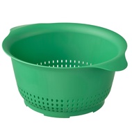 (IK)  UPPFYLLD Colander, bright green, 24 cm