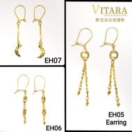 【In stock】 [CASHBACK] Emas 916 Subang / Anting-anting | Gold 916 Earring EH01-14