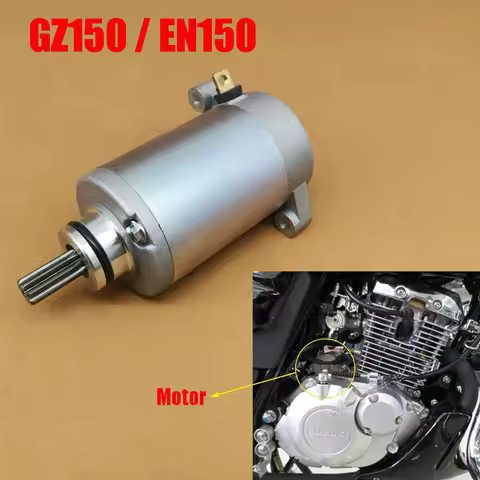 Motorcycle Starter Motor For Suzuki Haojue Qingqi Jincheng GZ150-A EN150-A GSX125 QS125 EN125-3F 3A 