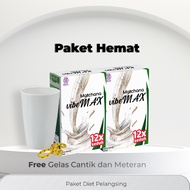 Pelangsing Badan Ampuh BPOM | Matchana FiberMAX Obat Pelangsing Badan Minuman Fiber Drink Minuman Pe