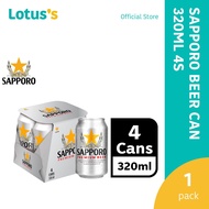 SAPPORO BEER CAN 320ML 4S